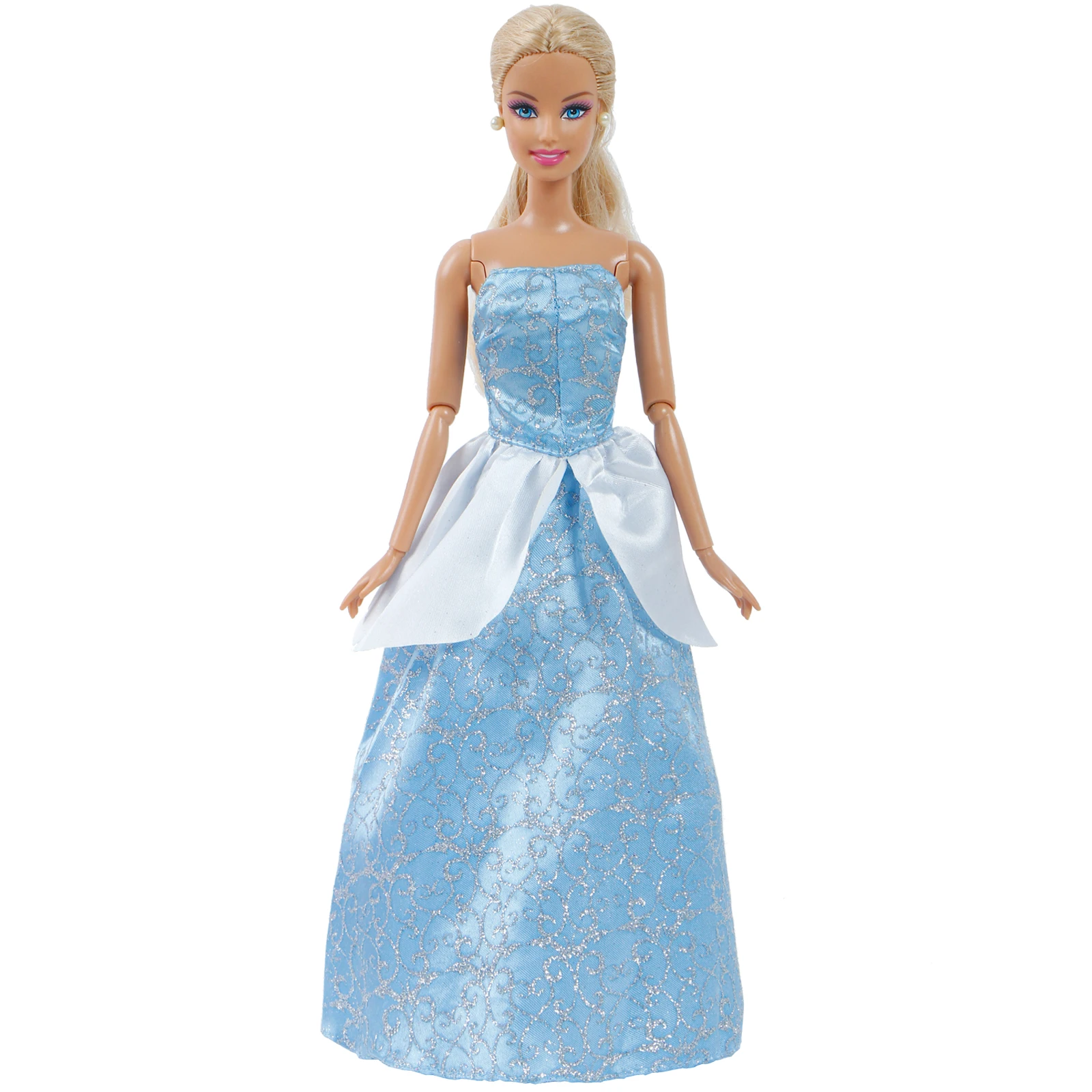 Модная Кукла сказочное платье для куклы Барби копия Золушки принцесса ужин