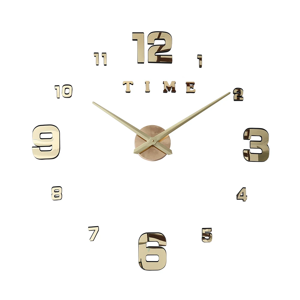 Saat часы цифровые настенные часы Reloj Horloge Duvar Saati Klok Orologio da Parete Wandklok светящиеся 3D большие бесшумные