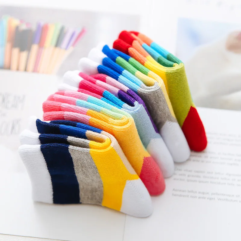 10 пар/лот прямые продажи с фабрики детская одежда на весну-осень для детей носки