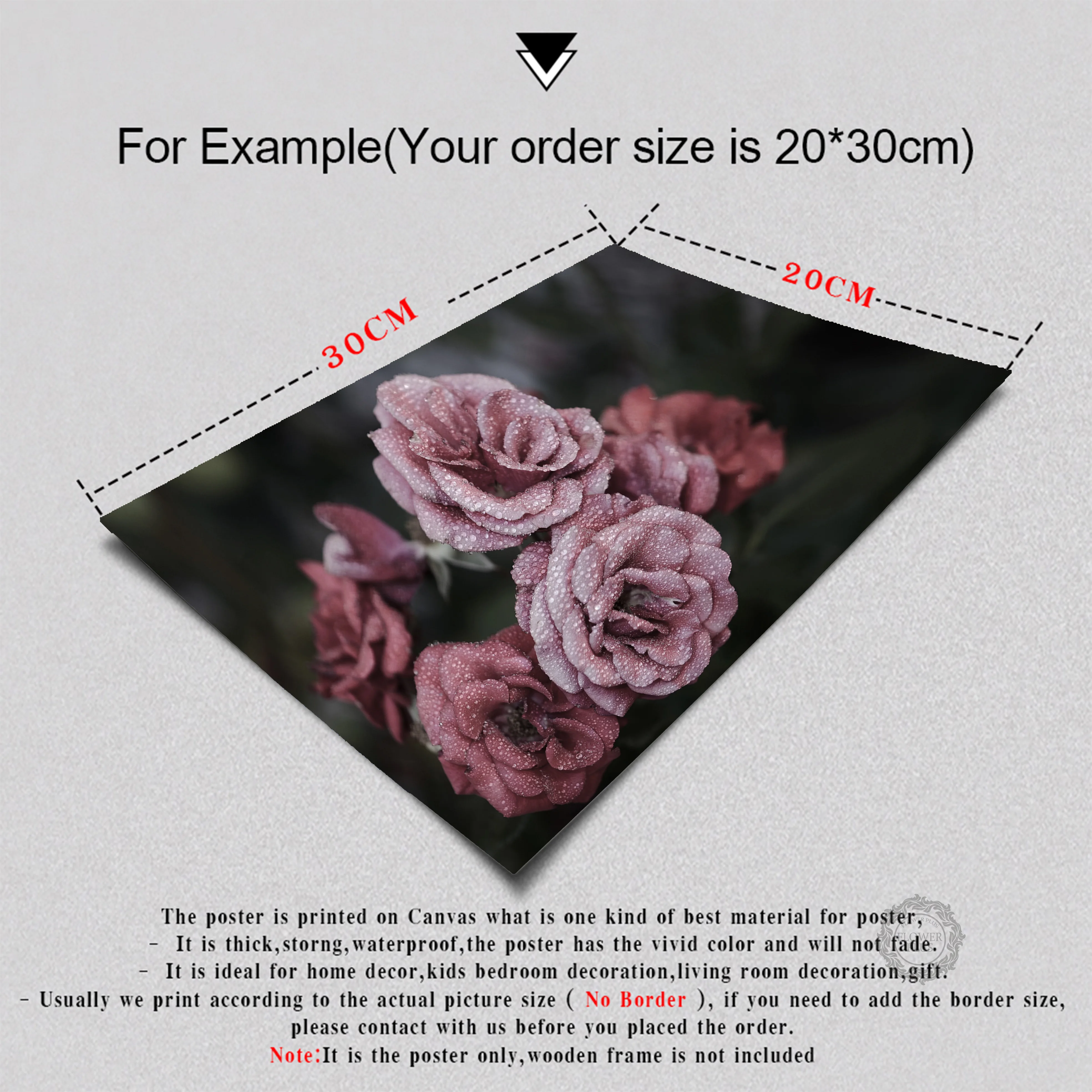 

Cuadros Pink Purple Rose Posters and Prints Wall Art Canvas Painting Flower Wall Pictures For Living Room Plant Decor for Home