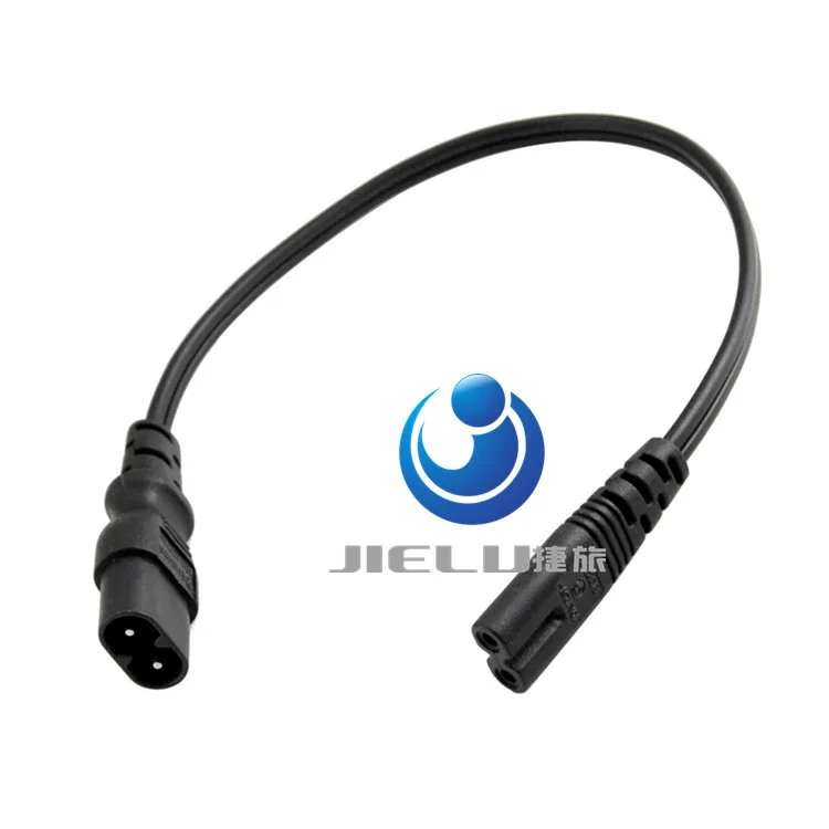 Европейский IEC320 C7 Female to C8 штекер удлинитель C7/C8 Power &quot8&quot адаптер конвертер