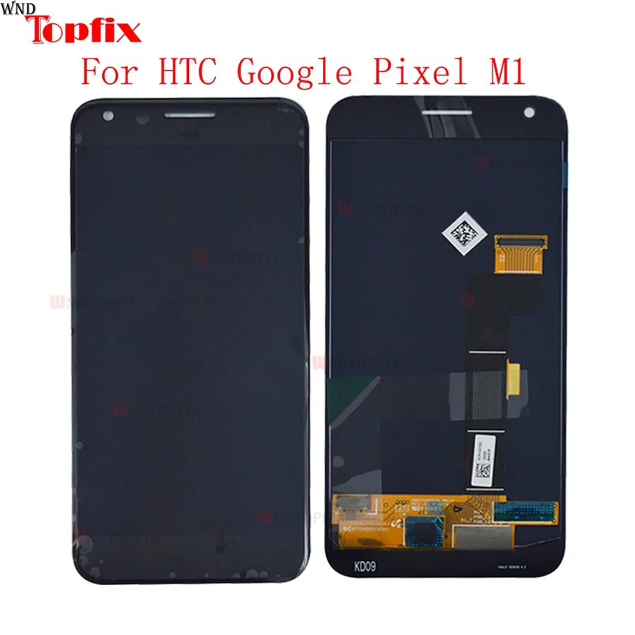 ЖК дисплей 5 дюйма для HTC Google Pixel XL детали замены + инструменты дисплея 0