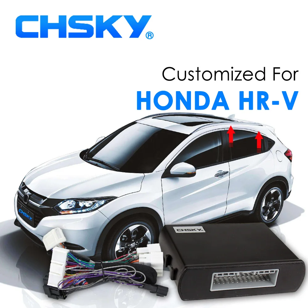 Автомобильная система сигнализации CHSKY привод открывания окна для Honda HRV HR V hrv с