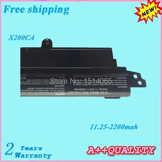 Бесплатная доставка новинка 100% Аккумулятор для ноутбука ASUS VivoBook X200CA F200CA