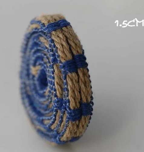 8 видов цветов 15 мм Прекрасный деревенский Плетеный гессенской из натурального