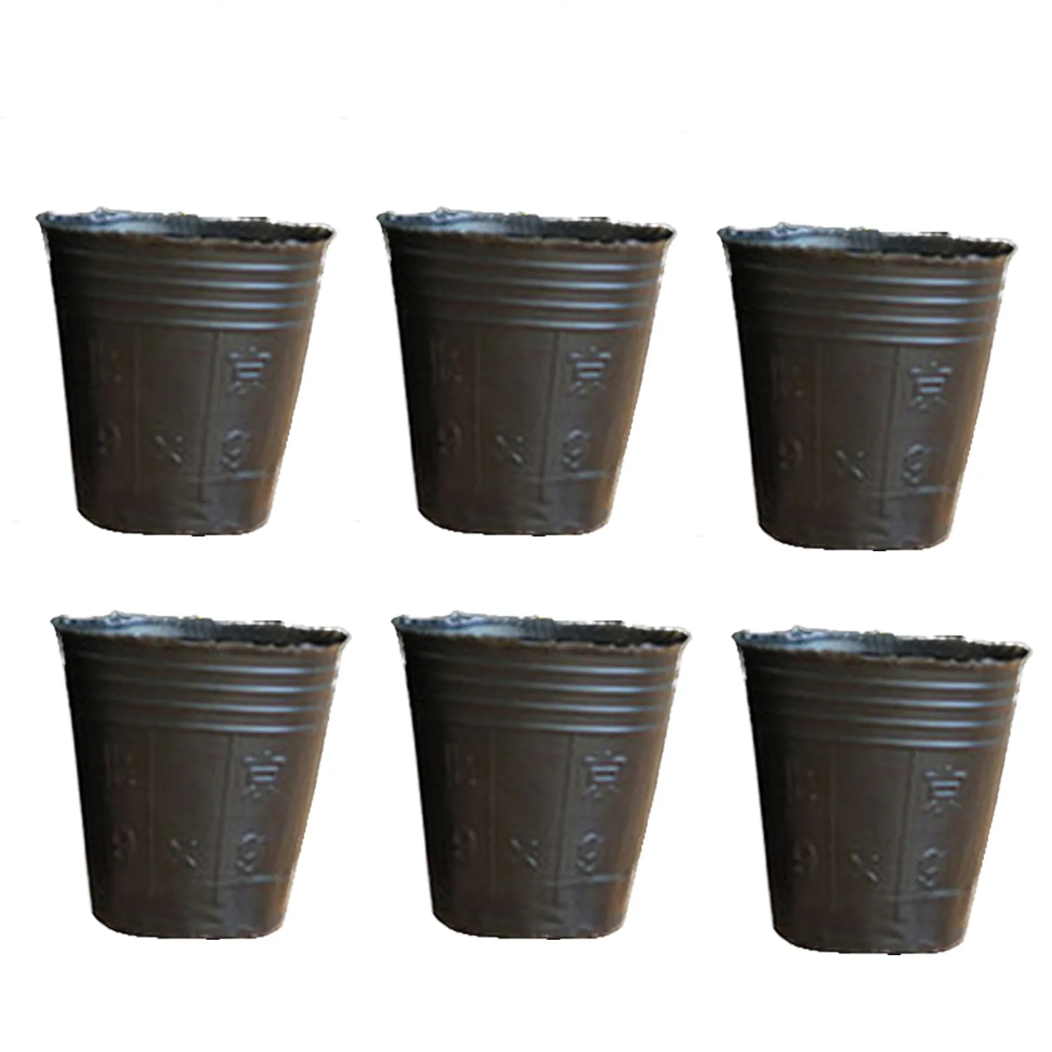 Behogar 200 шт. одноразовые Пластик завод цветочные горшки семенной лоток идеально