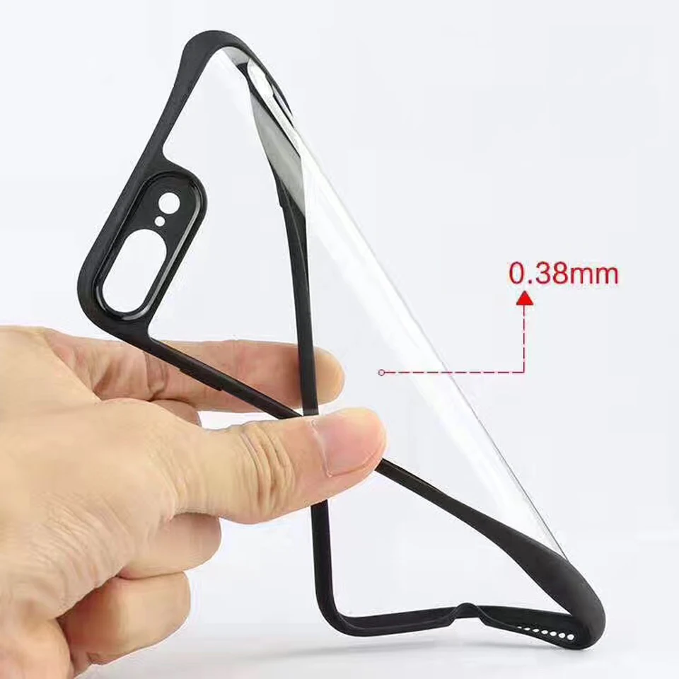 Роскошный гибридный мягкий чехол для iphone 7 SE 5S 6 s 8 Plus Samsung S7 S8 Edge A3 A5 2017 пластиковые +