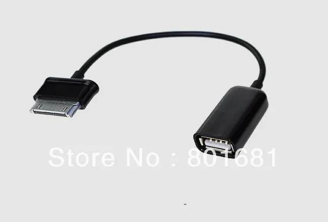 Бесплатная доставка + номер отслеживания USB хост OTG кабель Соединительный адаптер