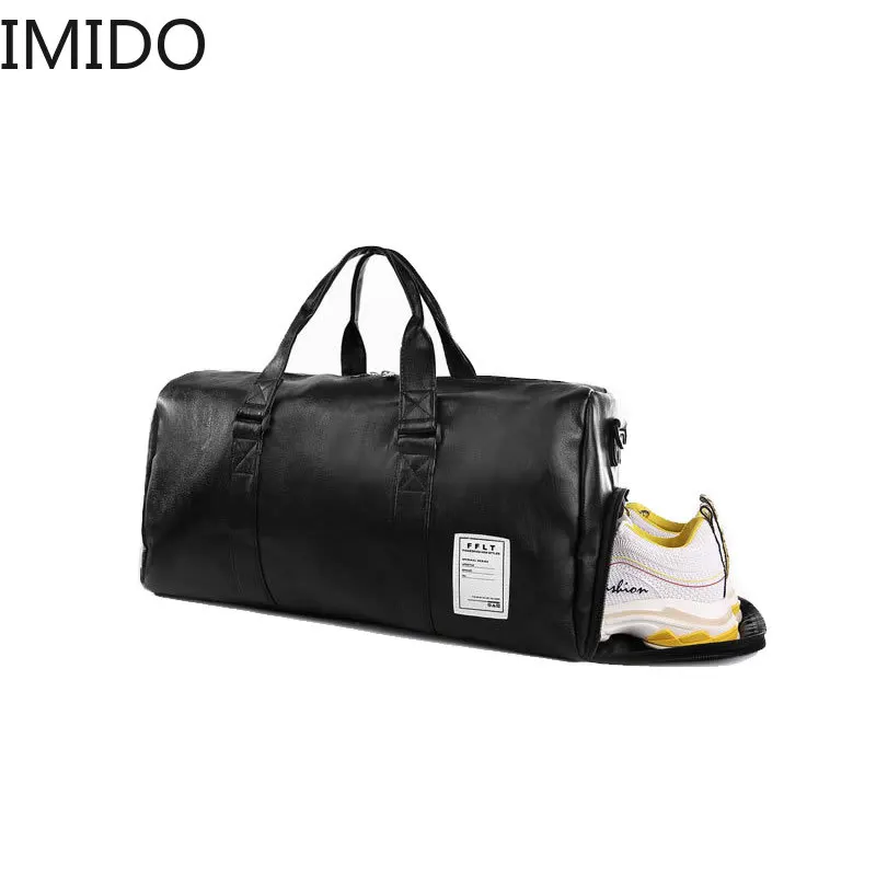 IMIDO Новая модная качественная Дорожная сумка из искусственной кожи для пары
