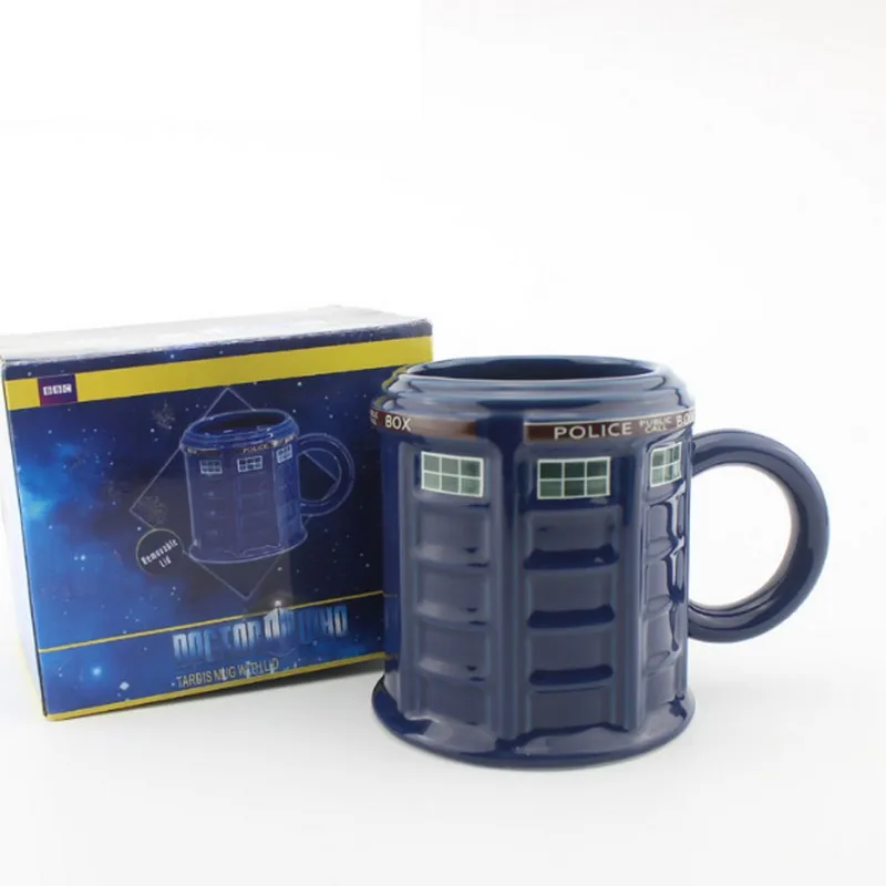 Кружка TIANXI Doctor Who классическая круглая кружка для полицейского участка ТАРДИСа