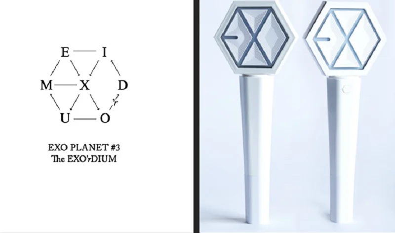 Светодиодный светильник KPOP EXO концертный фонарь в стиле хип хоп Ночной игрушки