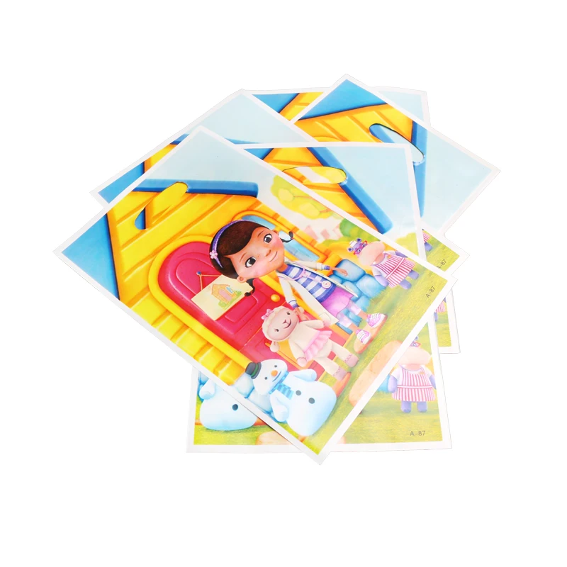 40pcs/lot Little Girl Doc McStuffins Gift Gag Party Supplies Kids Happy Birthday Candy Bags Loot Bag Decoration | Дом и сад