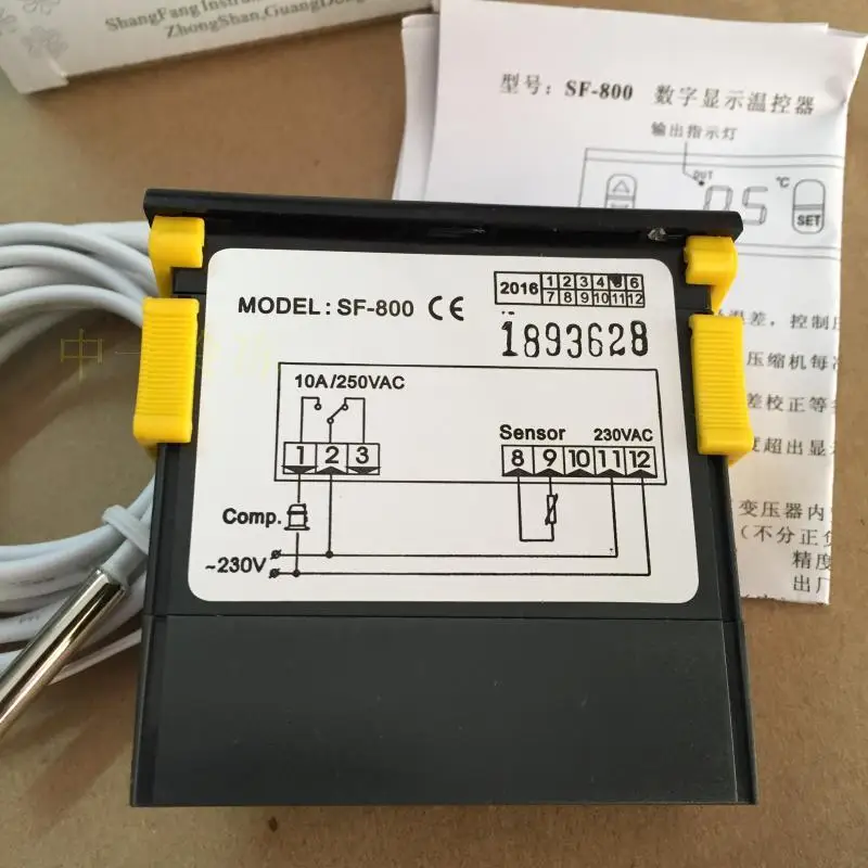

SF-800 imperial units refrigerator thermostat controller seafood pool temperature controller
