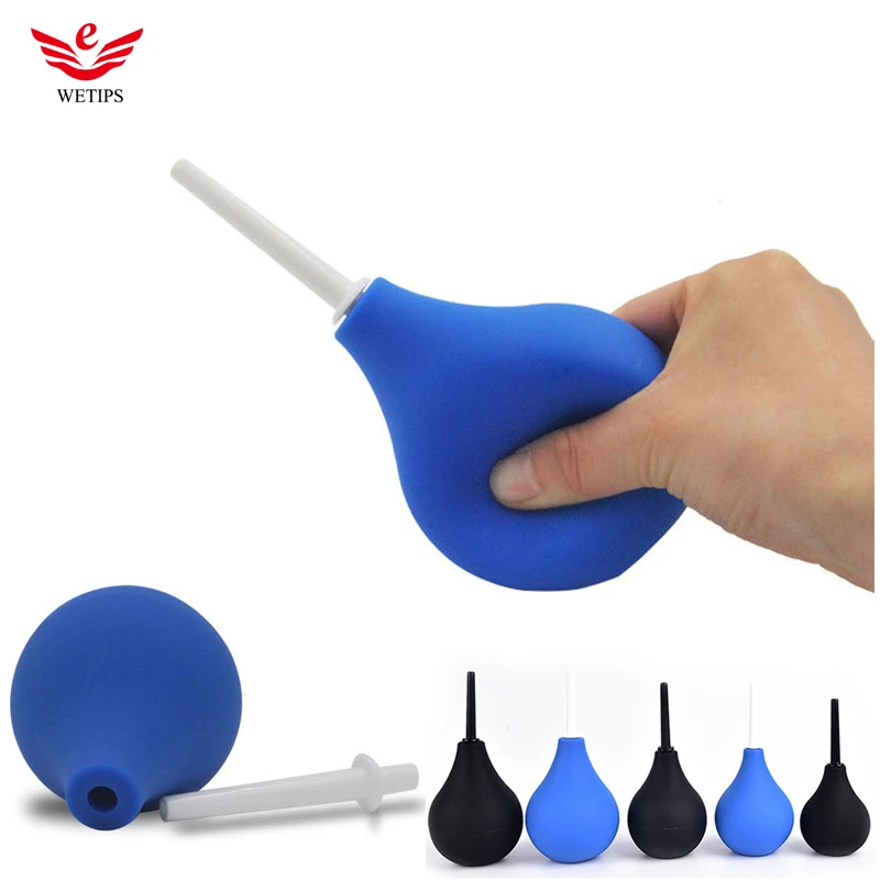 Wetips путешествия Душ Клизма лампы Портативный Насадка На клизму Анальный биде
