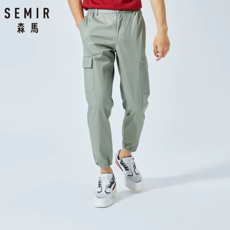 Мужские повседневные брюки SEMIR удобные Стрейчевые скинни в Корейском стиле 2019| |