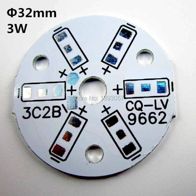 20 шт. 3 Вт 5 7 9 smd 5630 smd5730 алюминиевая Базовая пластина 5730 радиатор светодиодной