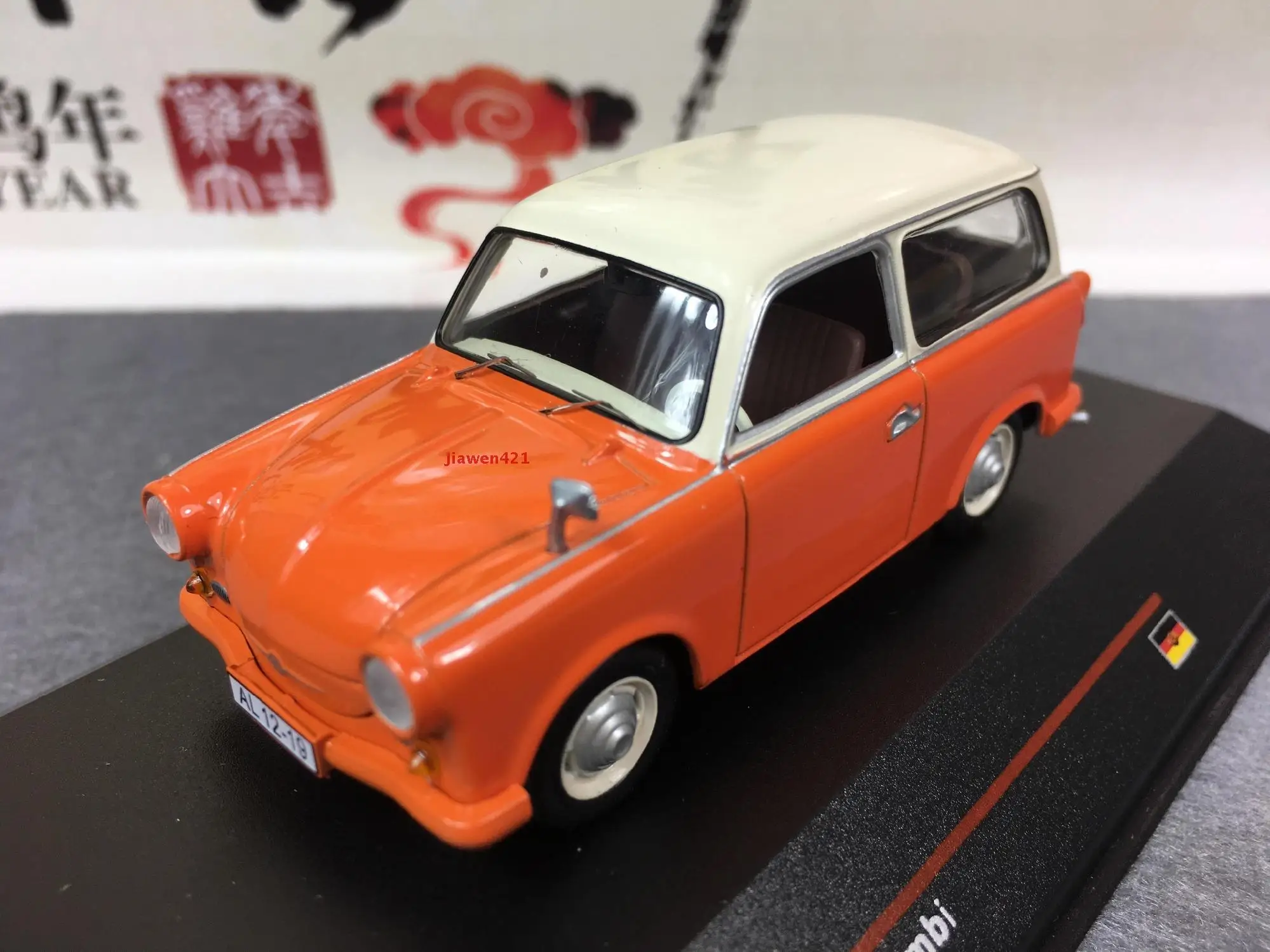 ist model 1:43 1959 TRABANT P50 Kombi boutique alloy car toys for children kids toys Model Original package