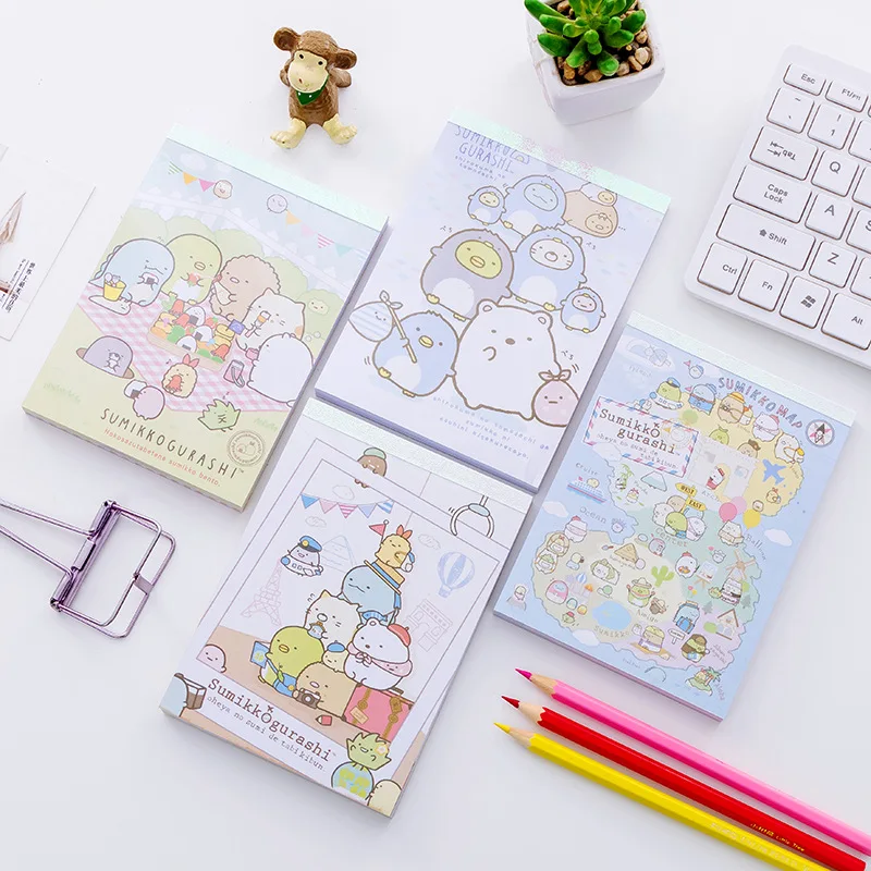 Записная книжка Sumikko Gurashi мультяшный дневник портативная мини-записная