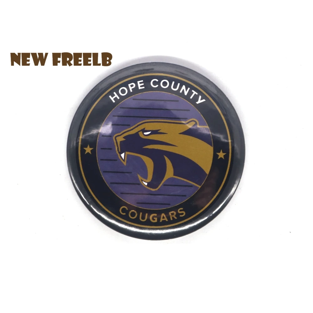 2 25 &quotFar Cry 5 упаковочных кнопок с изображением уезде Хоуп куры Whitetail Military Pin Badge