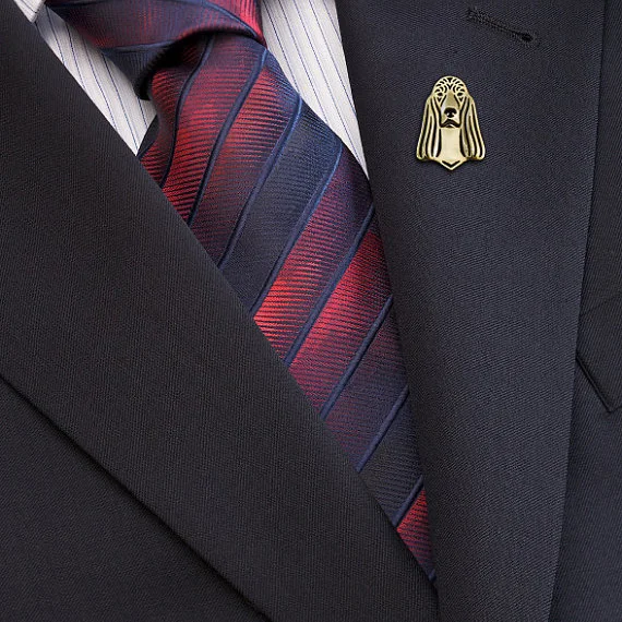 Оптовая продажа трендовая ирландская брошь сеттер броги золотого и серебряного