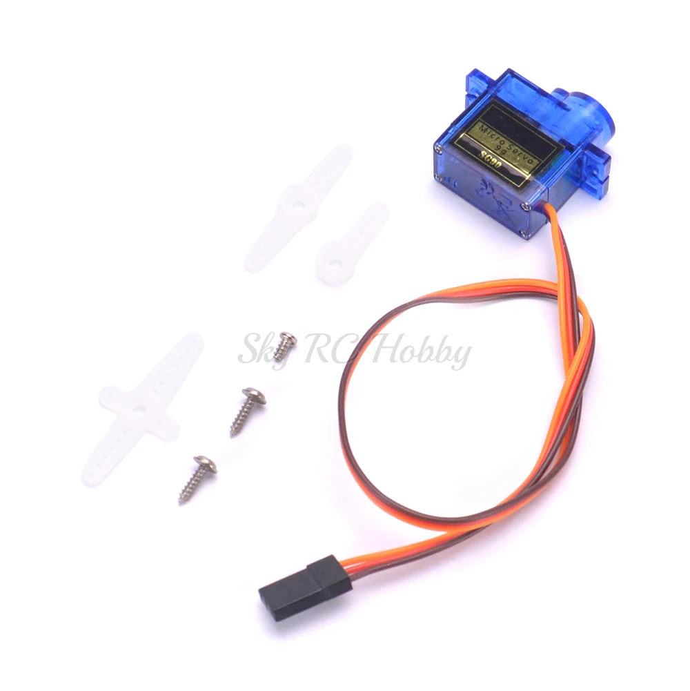 Серводвигатель Mini Micro Servo 9G SG90 1 6 кг мини сервопривод для радиоуправляемого