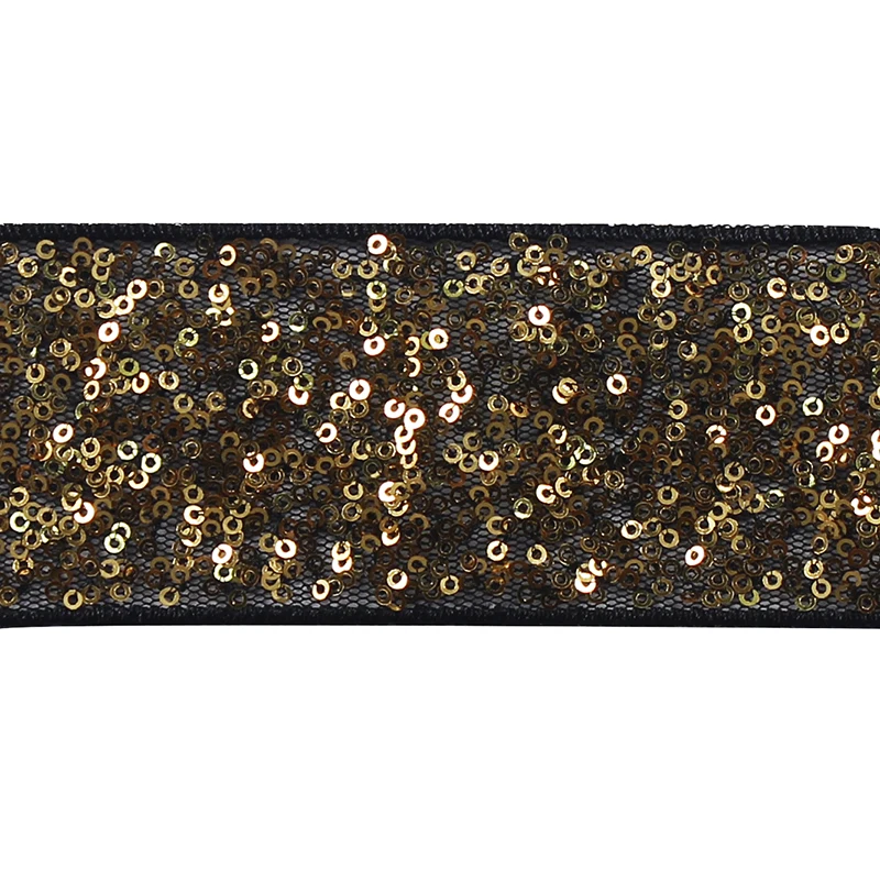 20 ярдов украшение для одежды из бисера и Золотых Блесток|sewing accessories|lace motifslace ribbon