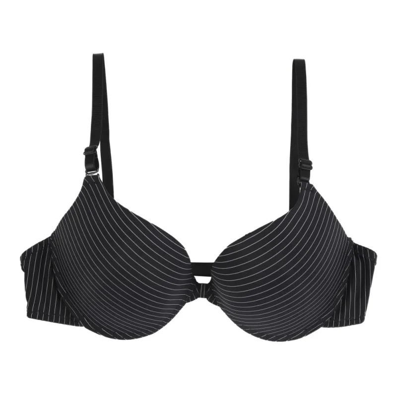 

Women Seamless Bras Sexy Front Closure Bra Girls Push Up Underwear Buckle Underwire Bra Sexy Striped Lingerie Bralette For Women