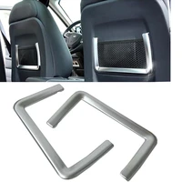 abs interior chrome rear seat back storage frame cover for discovery sport 2015 2016 2017