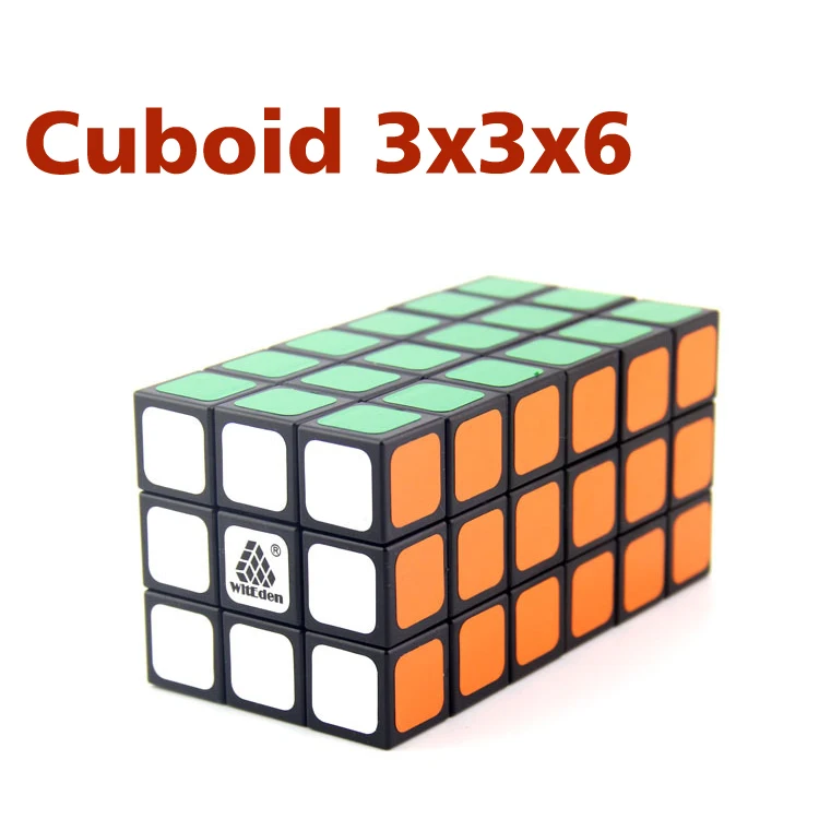 WitEden Cuboid 336 куб черный/прозрачный зеленый скоростной для коллекционеров X'mas gift Brithday Cubexyz|Головоломки| |
