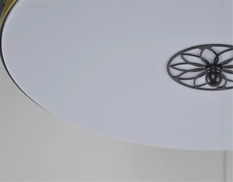 

Classic Round Ceiling Lamp Metal Acrylic LED Ceiling Light Round Lamp Bedroom Surface Mounted Ceiling Lighting Fixture