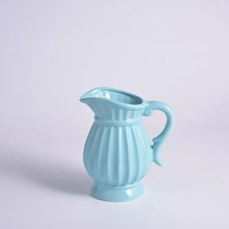 

Modern Ceramic Wedding Decorative Vase Modern White Ceramic Vase Artificial Flower Bottle Home Christmas Decoration R1045