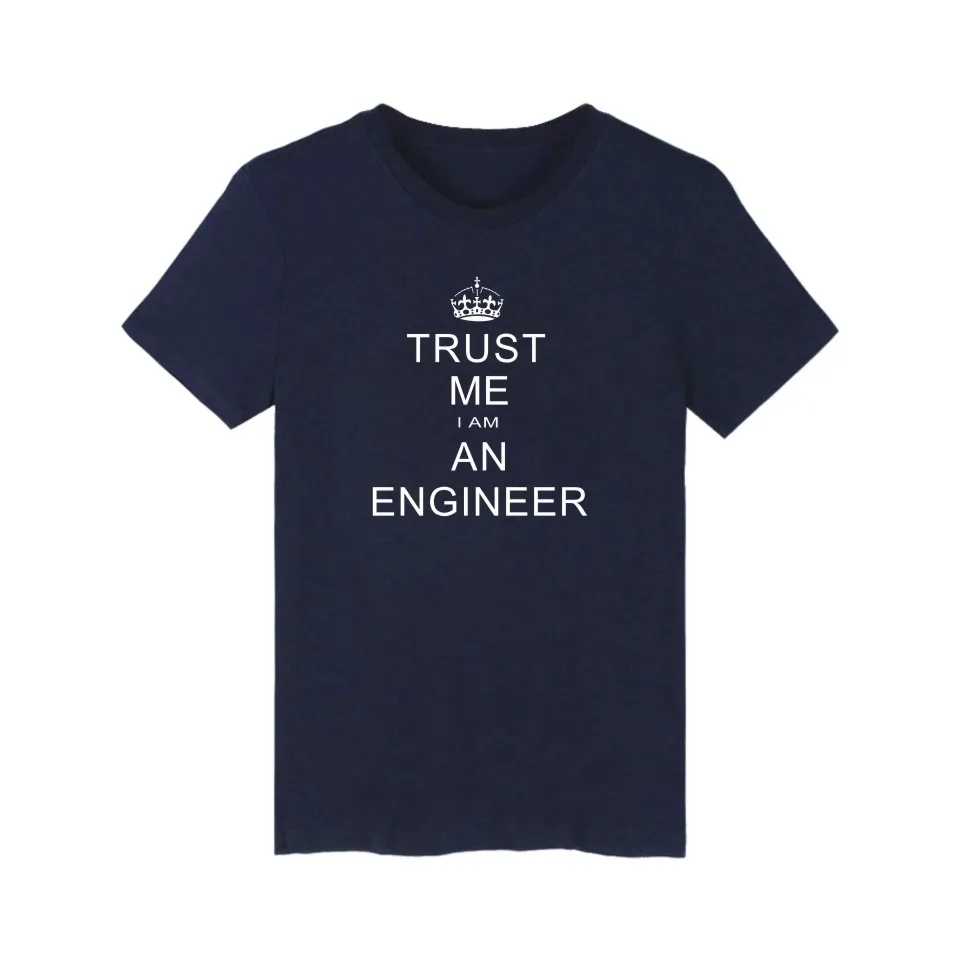 Оптовая продажа летняя мужская футболка с надписью I Am An Keep Calm Trust Me Humor Engineer