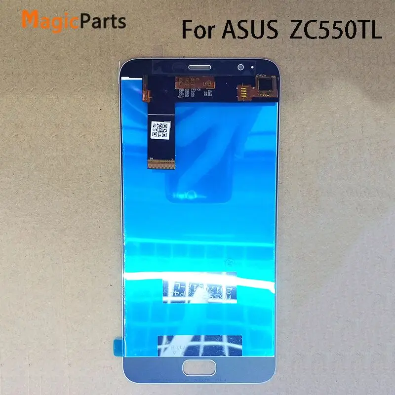 ЖК дисплей с рамкой для Asus ZC550TL 5 дюйма сенсорный экран ASUS Zenfone 4 Max Plus замена|Экраны
