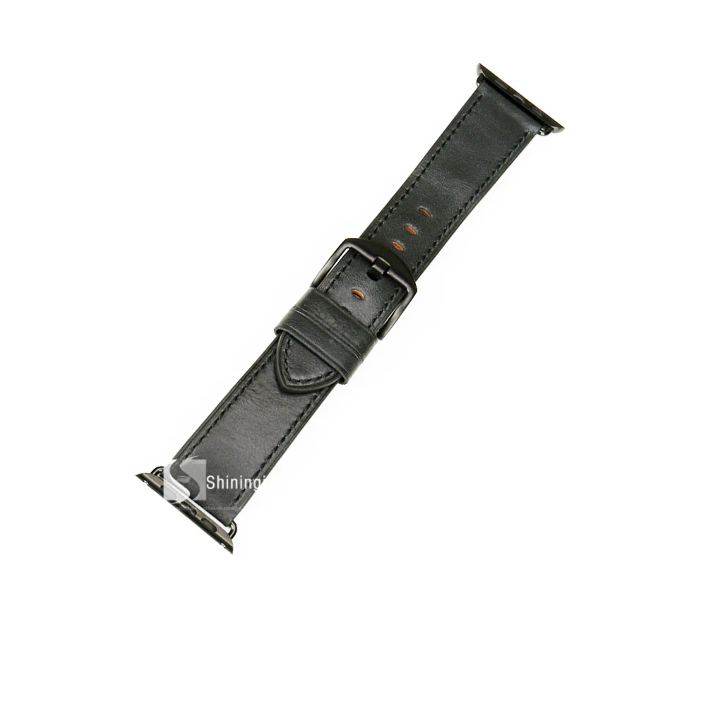 Smochm ремешки из натуральной кожи на заказ для iwatch Apple Watch 42 мм 44 мм серии 4 3 2 1 Nike+/Hermes/Edition