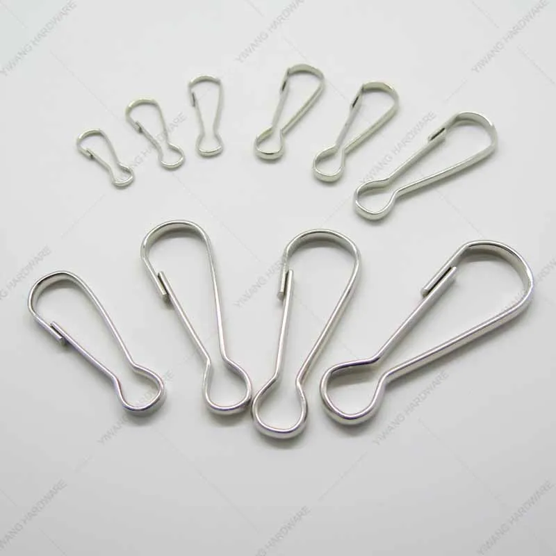 50pcs Pig Bile Buckle For Manual Making Keychains / Clothing Bags Chain Decorations Fashion DIY Jewelry Accessories | Украшения и