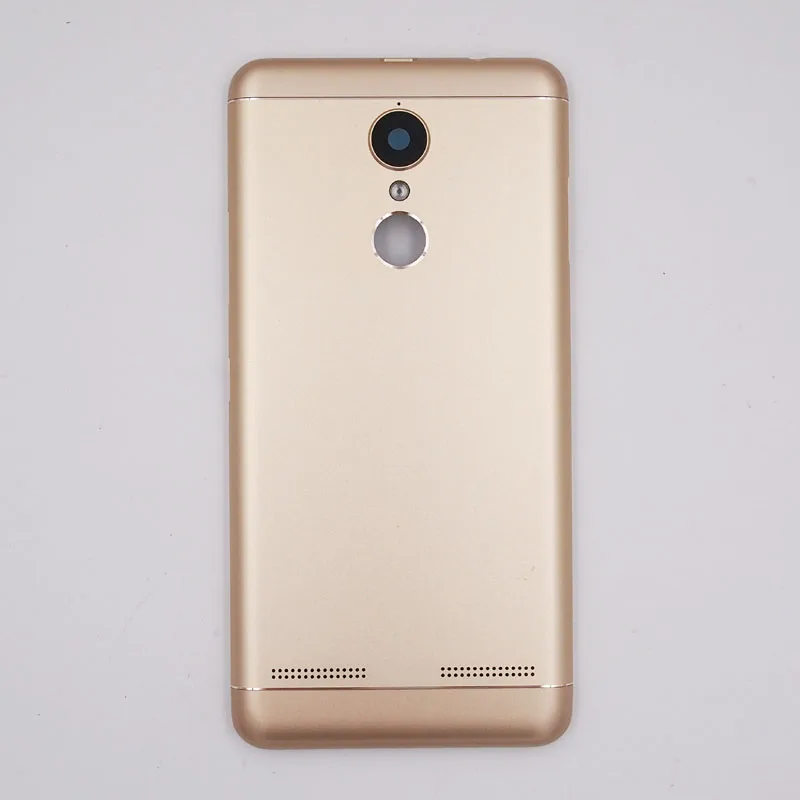 Baansam Батарея дверь задняя крышка Корпус чехол для lenovo K6 K33a48 без Мощность кнопки регулировки громкости - Цвет: Gold K6