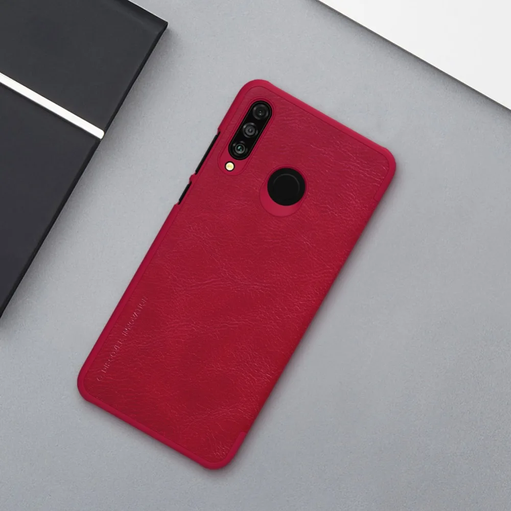 Для huawei P20 P30 Nillkin винтажная Qin откидная крышка из искусственной кожи чехол задняя крышка чехол для мобильного телефона чехол для huawei P20 p30 Pro Lite пленка