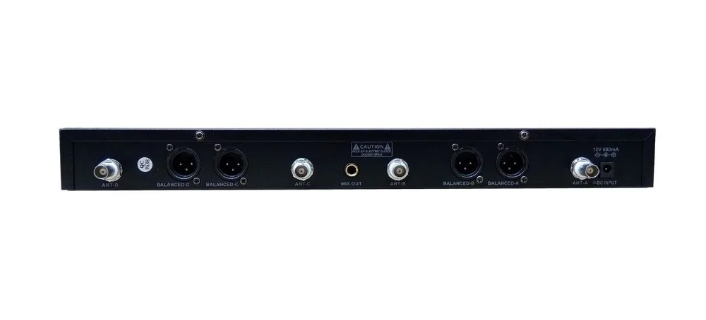 Конденсаторный микрофон Bolymic UHF 4X100 беспроводной 2-х ручной с гарнитурой |