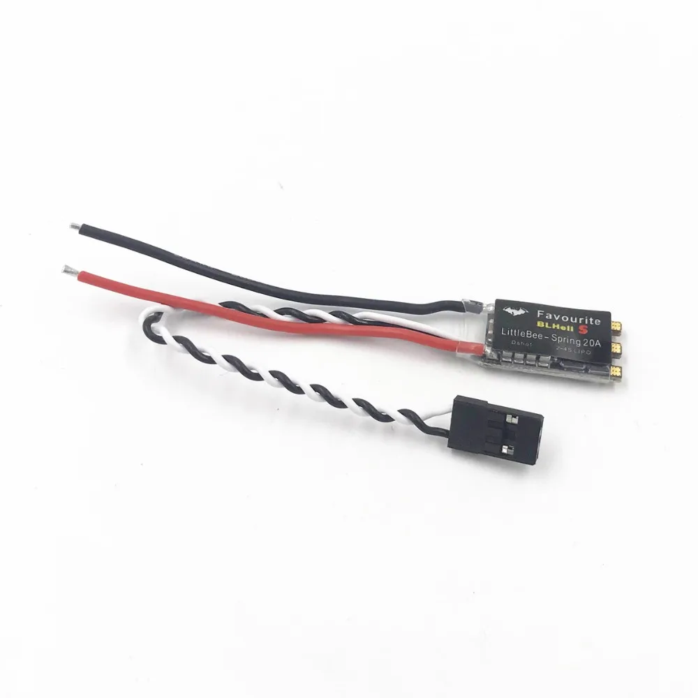FVT LittleBee Little Bee BLHeli_S ESC DSHOT SPRING 20A BLHeli S контроллер скорости 2 4S для FPV Raing дрона