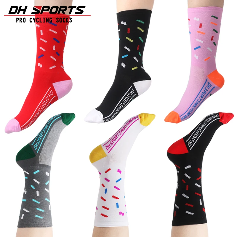 DH спортивные брендовые новые профессиональные велосипедные носки для мужчин и