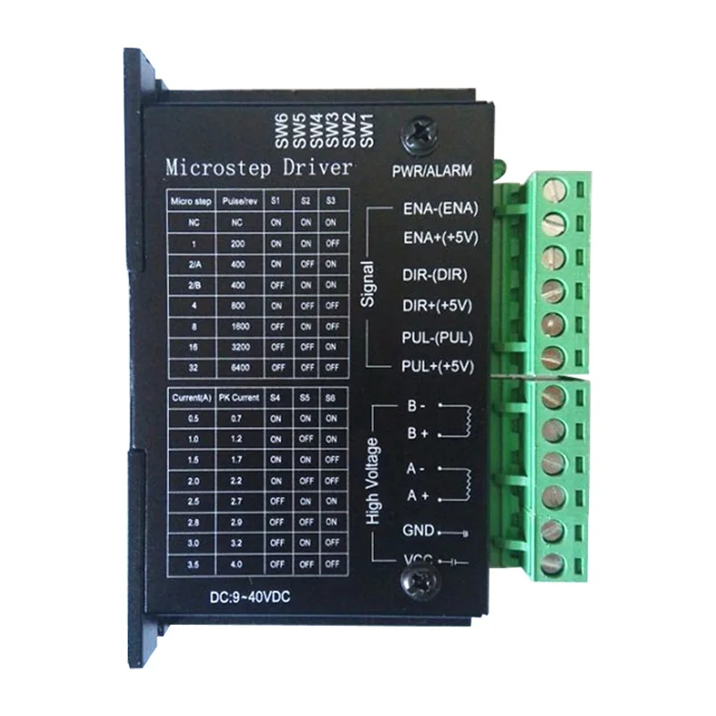 

1pcs 42/57/86 TB6600 stepper motor driver 32 segments upgraded version 4.0A 42VDC for CNC Router