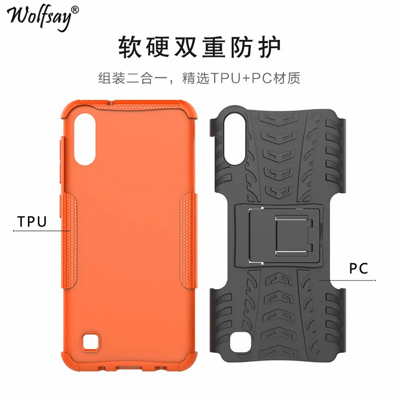 

For Samsung Galaxy M10 Case Shockproof Armor Rubber Hard Phone Case For Samsung Galaxy M10 Back Cover For Samsung M10 M 10 Shell