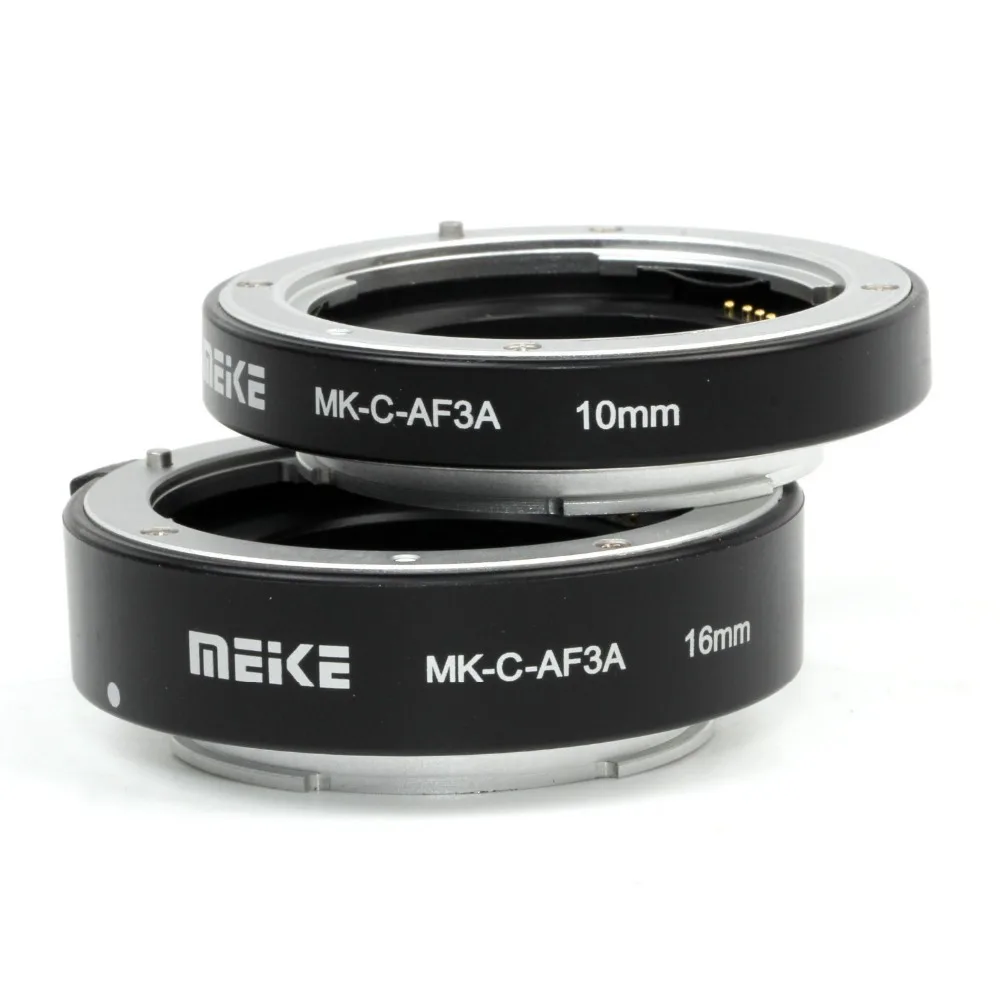 Металлическая удлинительная трубка Meike для Canon EOS M с автофокусом AF макро 10 мм 16