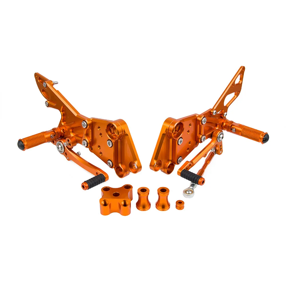 Детали для мотоцикла NICECNC пассажирские Задние подножки ног KTM Duke 125 2011 2016 200 2012 390 2013