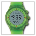 Neon Green Harameen спортивные часы для мусульманских 6506 32 мм водостойкие часы афана с Qibala& мировое время молитвы - Цвет: Neon Green