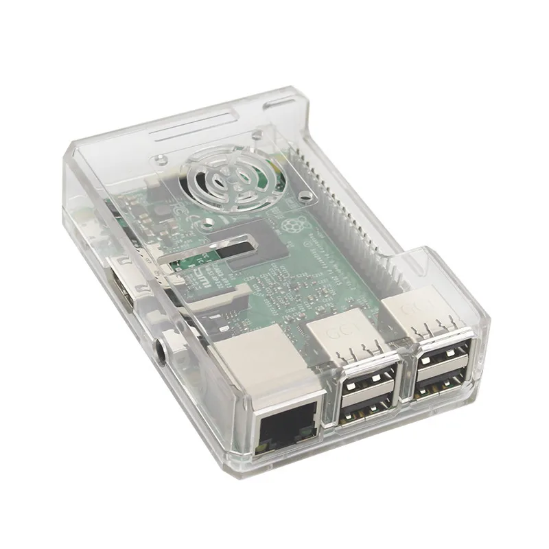 Прозрачный/красный/синий чехол для процессора Raspberry Pi 3 + RPI | Игрушки и хобби