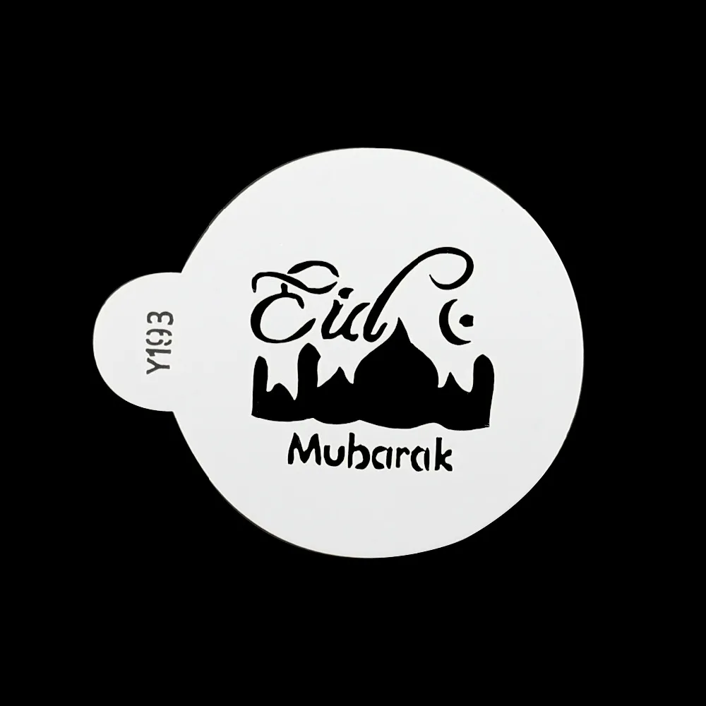 3 шт./компл. трафареты для домашнего животного мобарак Рамадан|design stencils|stencil
