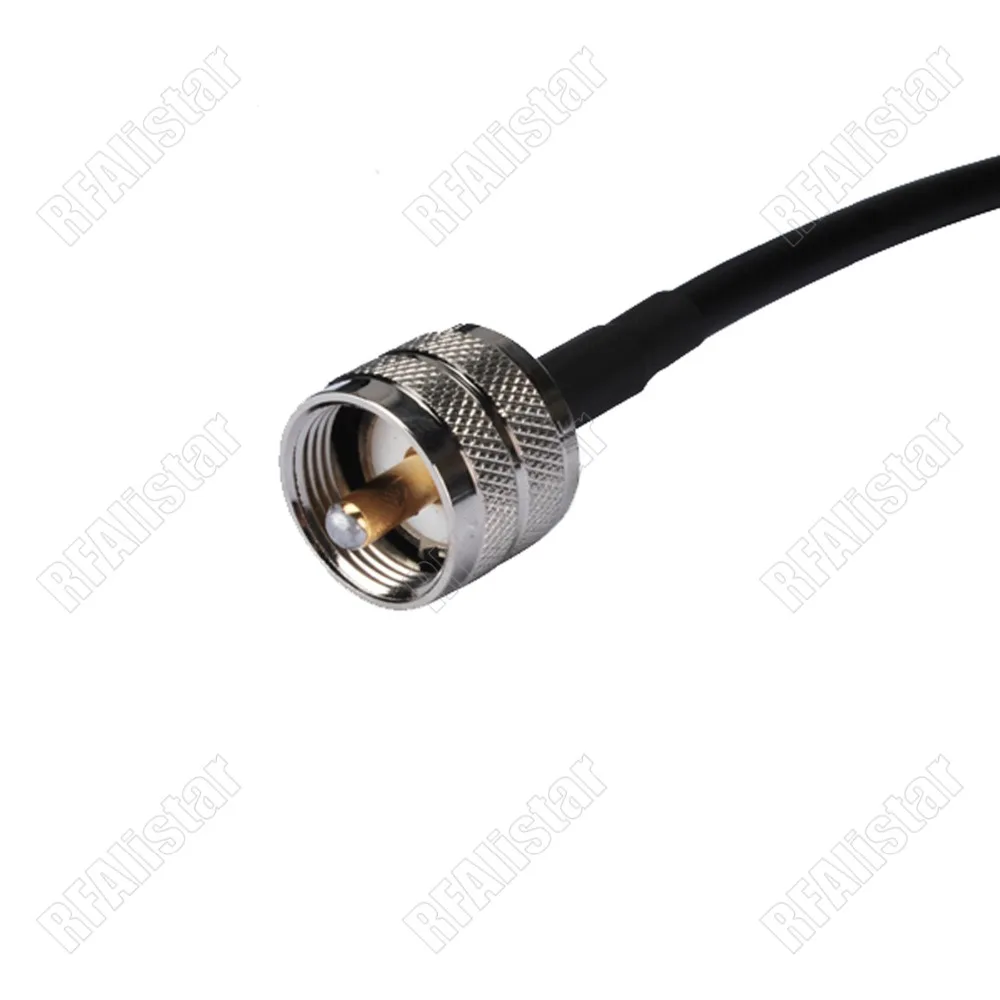 UHF штекер PL259 к SMA RF отрезок коаксиального кабеля PL 259 RG174 для Ham радио Wifi 15 см/30 см/50