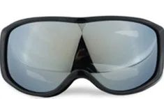 blk frame silverlens Открытый профессиональный снег лыжные очки для мужчин и женщин UV400 противотуманные очки сноуборд Защита скейт лыжные очки дети Gafas - Цвет: blk frame silverlens