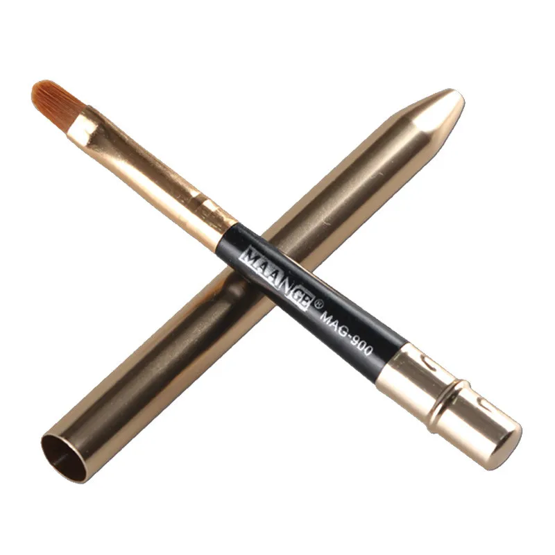 MAANGE пудра для макияжа тени век подводка глаз кисть губ инструмент p # Прямая